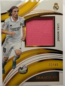Panini Immaculate collection Luka Modric Real Madrid 32/49 - Bild 1 von 4