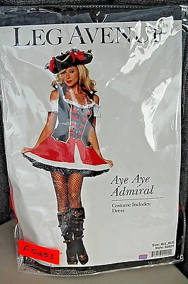 Leg Avenue Aye Aye Admiral Women's Halloween Costume   F5253 - Image 1 of 4