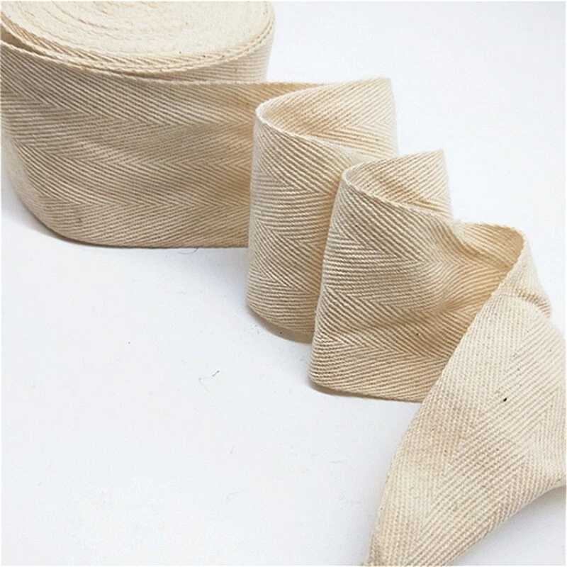 50M Wide Cotton Bias Binding Tape Sewing Trims Craft Trimming Strap Edging Craft - Image 1 of 4