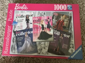 Ravensburger Barbie Collector Magazine Covers 1000 Piece Jigsaw Puzzle 20x27 in - Picture 1 of 12