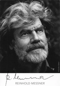 Reinhold Messner UH Bergsteiger original signiert Autogrammkarte 9299 E - Bild 1 von 1
