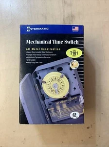 Intermatic T101D89 24 Hour Mechanical Timer Wall Switch - Picture 1 of 4