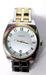Nixon Monopoly Silver/Champagne Gold Watch Read DESCRIPCIÓN - Picture 1 of 10