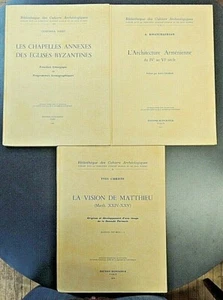 3 Vol Set: Bibliotheque Des Cahiers Archeologiques VII & X & III French Ed. - Picture 1 of 6