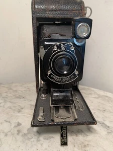 KODAK NO. 1A AUTOGRAPHIC FILM FOLD CAMERA A116 BAUSCH & LOMB LENS - Picture 1 of 8