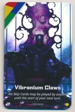 BLACK PANTHER 2022 Mattel UNO ULTIMATE Marvel Chase RARE FOIL VIBRANIUM CLAWS
