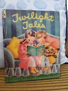 Twilight Tales 1947 A Rand McNally Elf Book Estate Toys