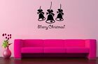 Wall Stickers Vinyl Decal Merry Christmas Bells Holidays Ig1344