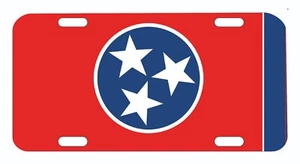 Tennessee Flag License Plate Auto Tag - Picture 1 of 1