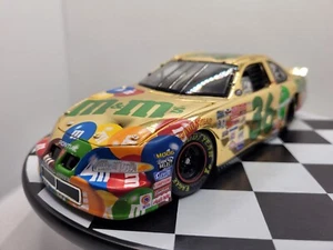 2000 Ken Schrader #36 M&M's Green Signed 24K Gold Pontiac Grand Prix NASCAR - Picture 1 of 11