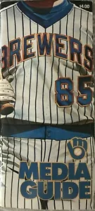 1985 Milwaukee Brewers Media Guide - Picture 1 of 1