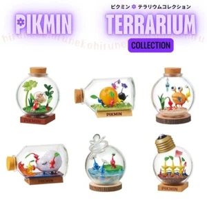 RE-MENT Pikmin Terrarium Collection Box Figure 6 types Complete Set 2023 NEW JPN - Picture 1 of 6