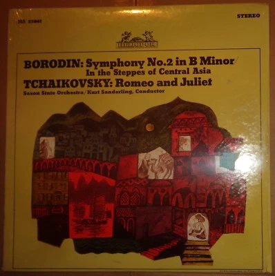 Borodin- Saxon State Orch / Kurt Sanderling ‎– Symphony 2  | Tchaikovsky LP -NEW - Image 1 of 2