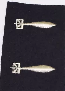 WWII Vintage US Navy Torpedo Man Torpedo man sleeve rate patch Pair P5069 - Picture 1 of 4