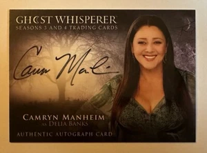 GHOST WHISPERER : CAMRYN MANHEIM as DELAI BANKS AUTOGRAPH CARD BREYGENT - Foto 1 di 2