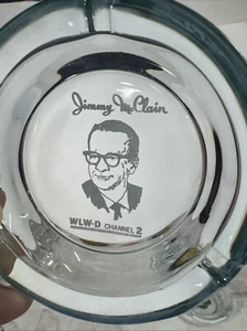 Vintage Dayton, Ohio Jimmy McClain WLW-D Channel 2 Advertising Ashtray - Picture 1 of 8