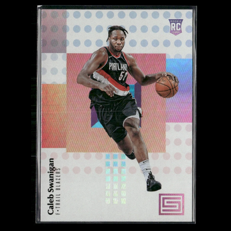 Caleb Swanigan RC #146 2017-18 Panini Status Portland Trail Blazers  - Image 1 of 3
