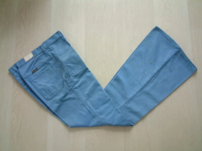 1970's WRANGLER JEANS..30" x 33"..BLUE BELL..FLARES..WIGAN CASINO..NEW OLD STOCK - Image 1 of 4