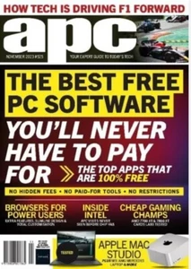 Australia Personal Computer APC Issue 525 Nov 2023/THE BEST FREE PC SOFTWARE - Picture 1 of 3