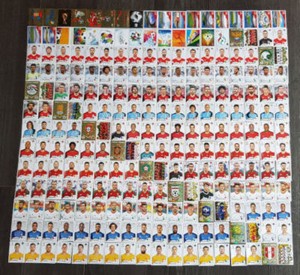 2018 FIFA WORLD CUP Russia Panini STICKERS 00-251 SHINE FOIL STICKERS
