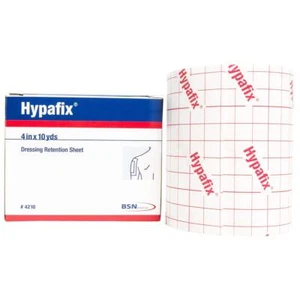 Hypafix Dressing Retention Tape 4" x 10 Yards 1 Roll - Picture 1 of 1
