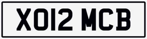 MCB 😎 MAC B MACK MC MB NÚMERO GENIAL TEMA PLACA DE REGISTRO PRIVADA XO12 MCB - Imagen 1 de 4