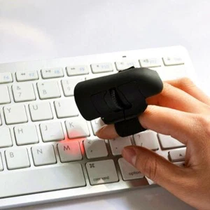 USB Finger Mouse Optical Handheld Trackball Mice For Laptop - Picture 1 of 11