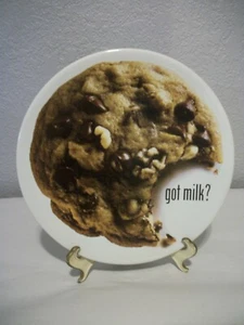 COLLECTIBLE, CLASSIC, GOT MILK? COOKIE SERVING PLATE, 1999 - Picture 1 of 5