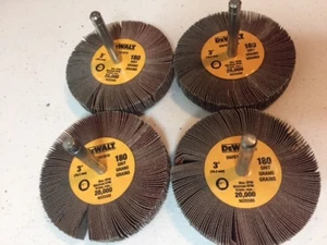 DEWALT DAFE1G1810 3 Zoll x 1/2 Zoll x 1/4 Zoll HP 180g Klappenrad - Bild 1 von 2