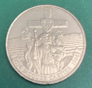 CANADA $1 DOLLAR  LARGE COIN 1984 NICKEL EXCELLENT SHAPE - Bild 1 von 2