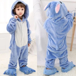 Kids Baby Girls Boys Anime Jumpsuits Costume Sleepwear Pajamas Kids Clothing Lot - Picture 1 of 27
