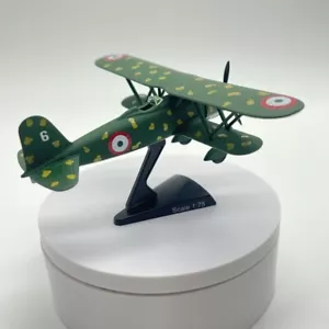 1:75 Alloy Diecast Military Model Italian Fiat CR.42 Falco Fighter Aircraft gift - Picture 1 of 14