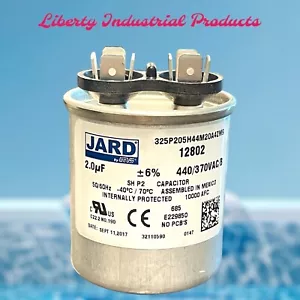 Jard Mars Mars2 Round Run Capacitor 2 uf MFD 440 volt 12802 New Boxed - Picture 1 of 1