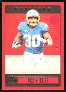 2023 740B Panini Legacy Red Austin Ekeler 194/299 Los Angeles Chargers #54 - Picture 1 of 2