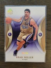 2006-07 SP Authentic Limited Extra #75 Brad Miller /25 