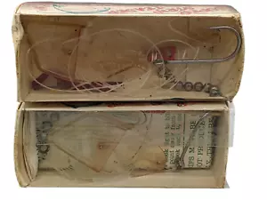 (2) Rhys Davis Herring Strip Teaser Lure Clear Fishing Tackle Used-Free Shipping - Picture 1 of 12