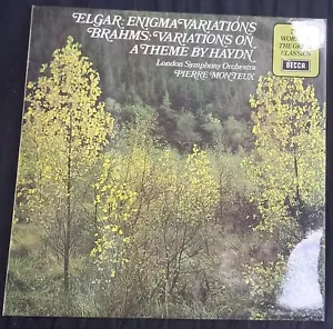 Elgar Enigma Variations + Brahms Variation on a Theme by Haydn - EX/VG+ - Picture 1 of 2
