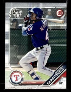 2019 Topps Bowman Holiday #TH-JPM Julio Pablo Martinez Card Texas Rangers - Picture 1 of 2
