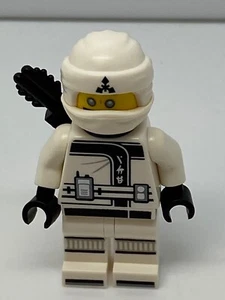 LEGO Ninjago Movie Minifigure: Zane (in Ninja Suit w/ Quiver) 70618 - Picture 1 of 2