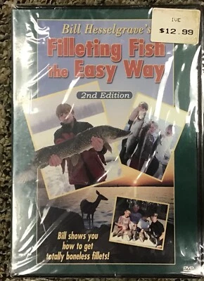 Filleting Fish the Easy Way: 2nd Edition (DVD) Bill Hesselgrave - NEW - Image 1 of 2