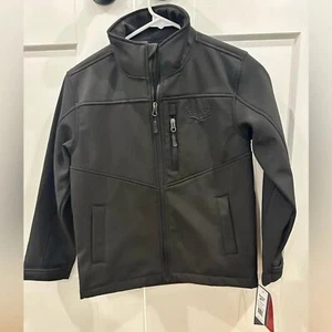 Boys Reebok Black Jacket Small/8 NWT - Picture 1 of 7