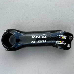 carbon handlebar stem road carbon stem 17 degree 120 mtb stem carbon glossy - Picture 1 of 9