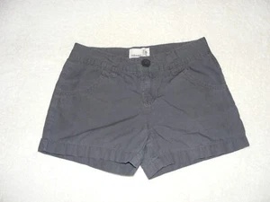 Old Navy Dark Green/Gray Waist Extender Shorts - Size 10 - Picture 1 of 2