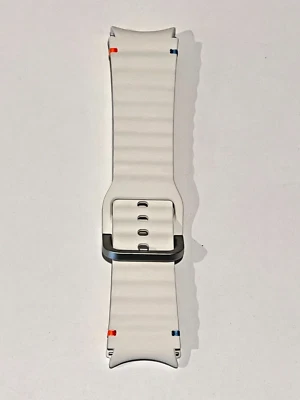 GENUINE Samsung Galaxy Watch 7 6 5 Sport Band 20mm ET-SNL30 S/M - Cream - Image 1 of 4