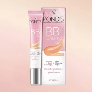 POND'S BB+ Cream, Instant Spot Coverage + Light Make-up Glow, Natural 18g - Picture 1 of 7
