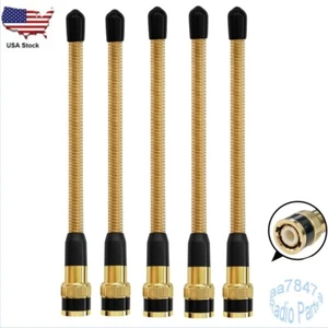 5Pcs Radio Antenna FA-B2E BNC Male 136-174MHz For IC-V8 IC-T3H Walkie Talkie - Picture 1 of 4
