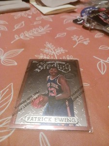 1996-97 Topps Finest - Common - Bronze #44 Patrick Ewing