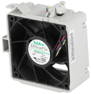 Supermicro FAN-0127L4 Chasis Fan Nidec V80E12BHA5 80 x 80 X 38 MM 4-PIN - Image 1 of 2