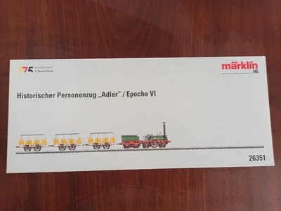 Märklin 26351 Historic Passenger Train "Eagle"/Era VI, NEW + Original Packaging + Never Used! - Image 1 of 4