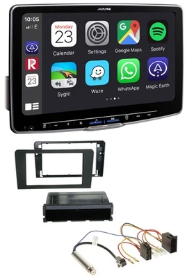 Alpine MP3 USB Bluetooth DAB Autoradio für Audi A3 (8P 03-06) Symphony ISO - Bild 1 von 4
